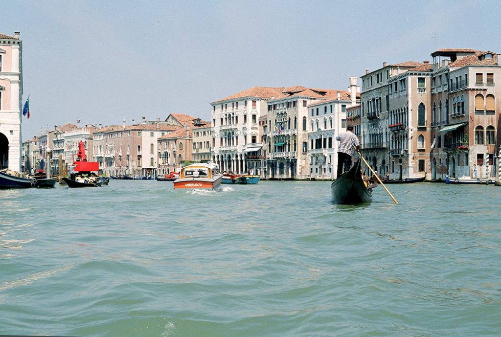 Negatív szkennelés, Velence, 1999